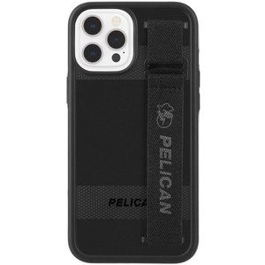 iPhone 12 Pro Case Black Pelican‎ Protector with Integrated Wrist Sling Strap